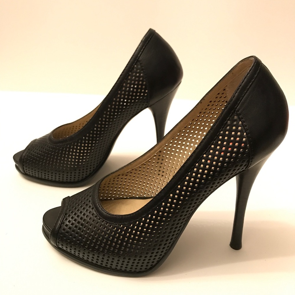 Levity Tara Peep Toe Platform